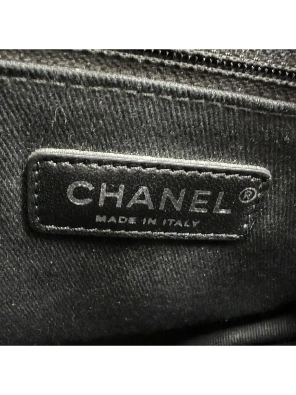 Chanel Coco Handle 29 Large Top Caviar Leather Flap 2-Way Handbag Black